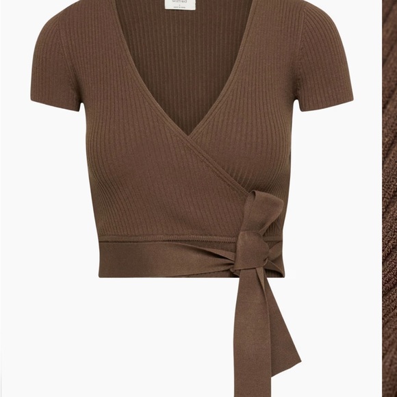 NWT - Wilfred Aritzia wrap sweater , 2XS - Picture 5 of 5
